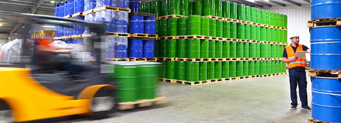 Für wassergefährdende Stoffe sowie entzündbare Stoffe