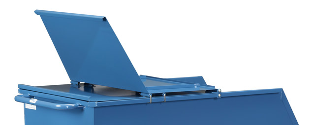 Deckel für Muldenkipper, klappbar, 2-seitig zu öffnen