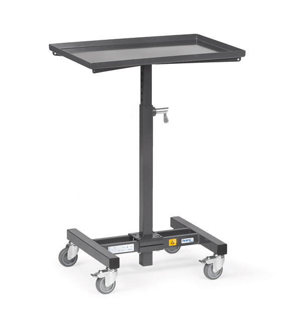 ESD-Materialständer mit gerader Plattform