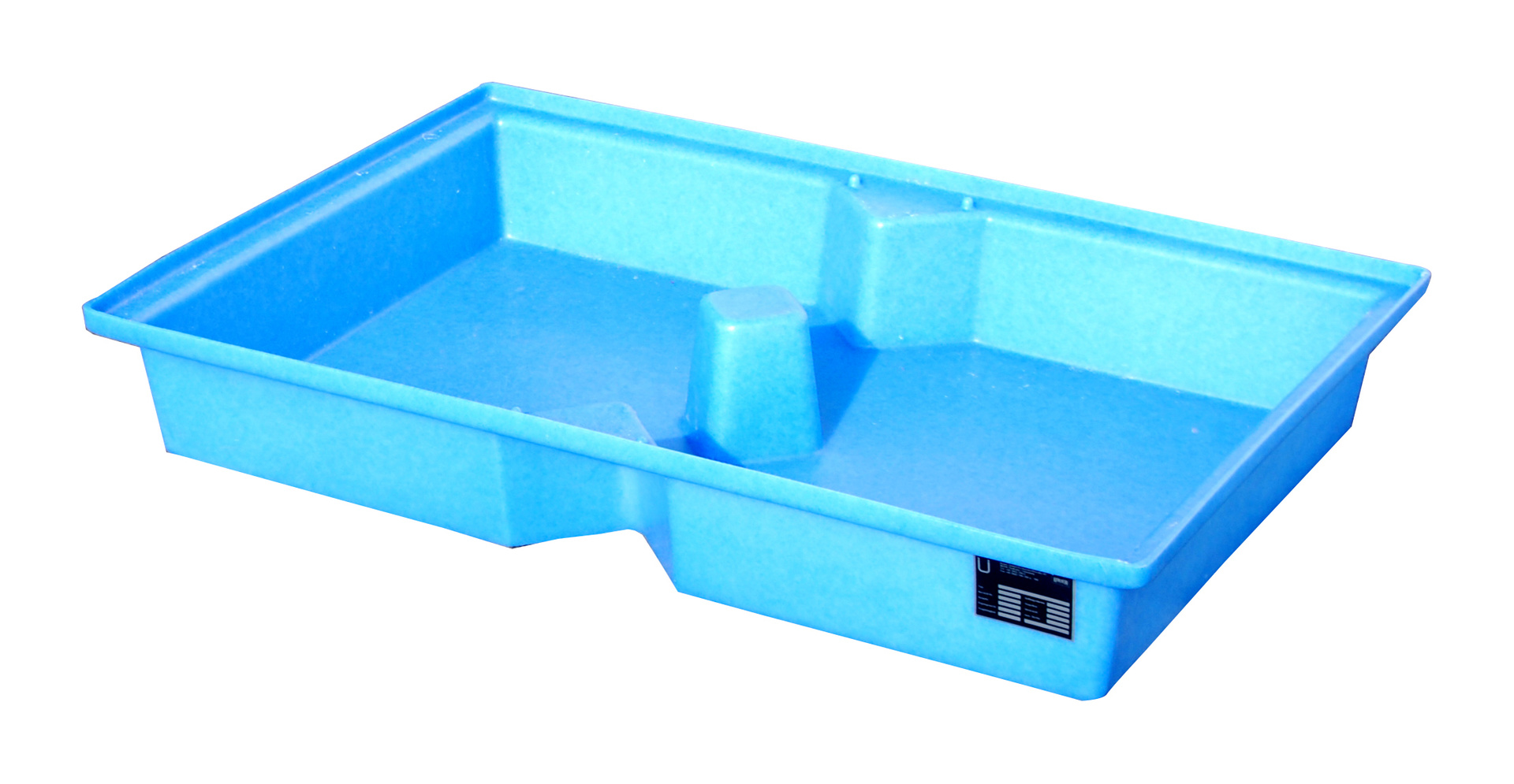 Paletten-Auffangwanne aus PE Typ KWP-P