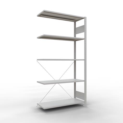 Stecksystem Eckregal, MULTIplus, 150 kg Fachlast