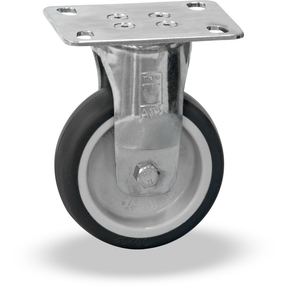 Bockrolle 100 x 32 mm