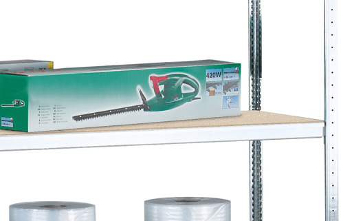Zusatzebene für Weitspannregal WS2000 mit Spanplatten
