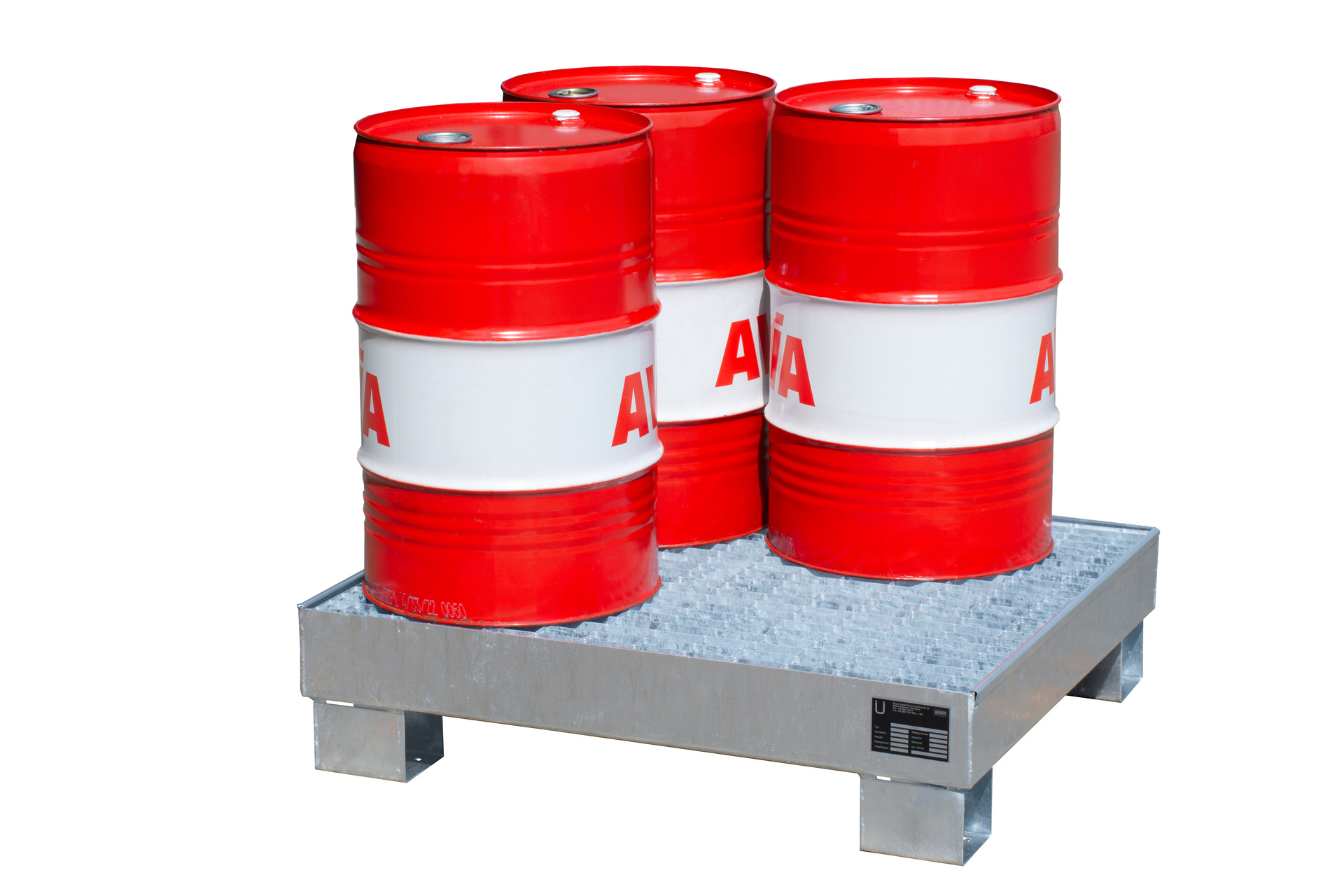 Auffangwanne Typ AW 60 mit Gitterrost