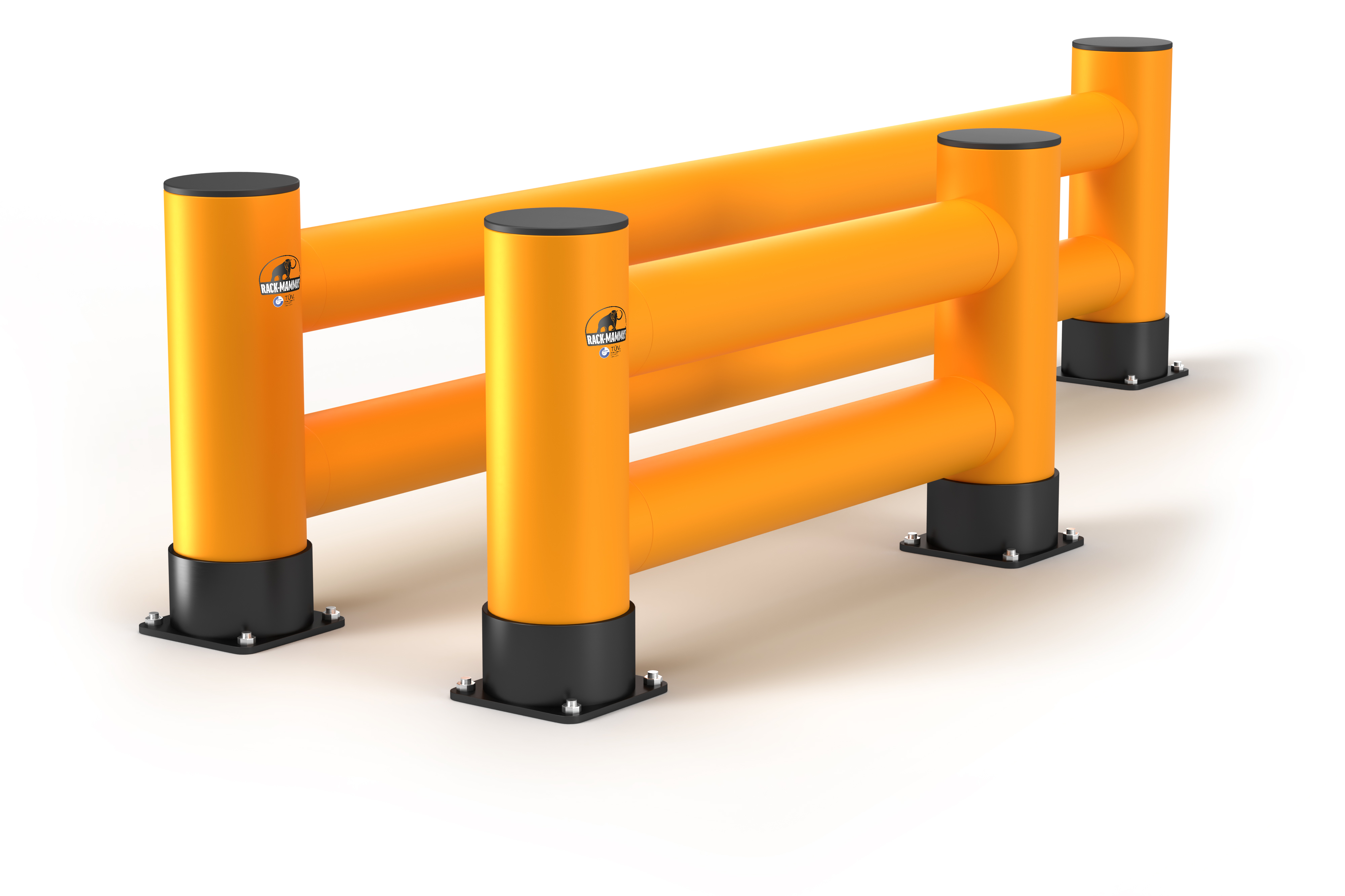 Regalendschutz Doppelplanke, H 600 mm