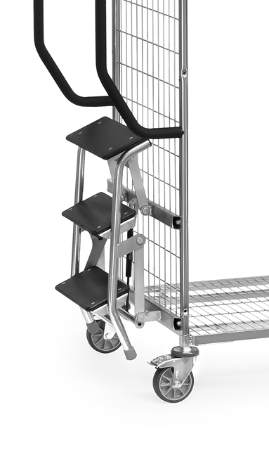 Trittstufen für Kommissionierwagen