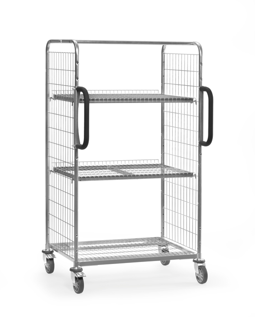 Griffe zum Querverfahren für Kommissionierwagen