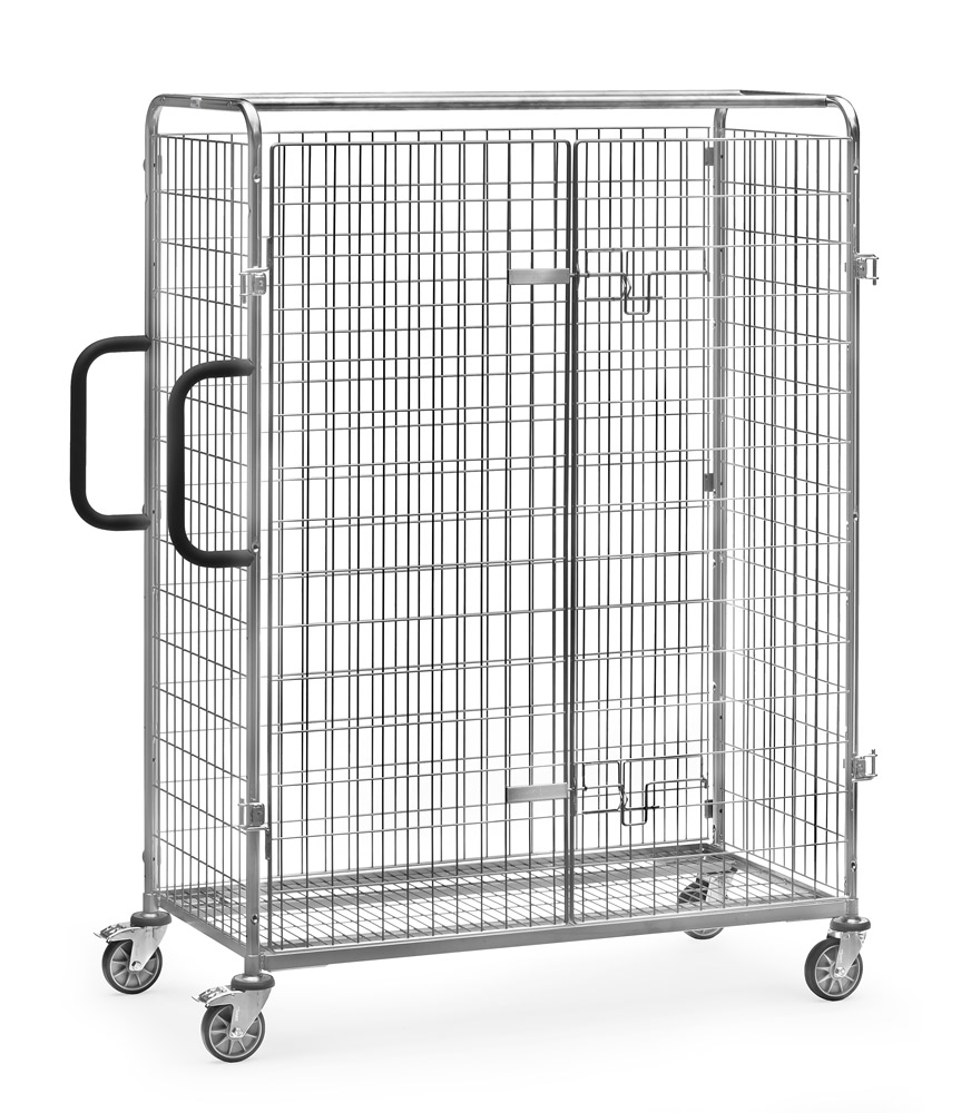 Doppel-Flügeltür für Kommissionierwagen, L 1.250 mm