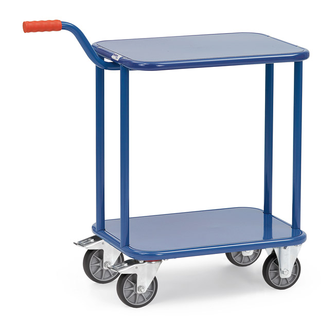 Griffroller mit 2 Stahlblechböden, Tragkraft 250 kg