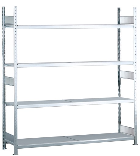 WS2000 - Weitspannregal mit Stahlböden, Fachlast 400 kg