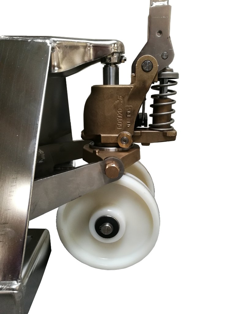 Edelstahlhubwagen INOX Mr. Hydro, 2,5 t.