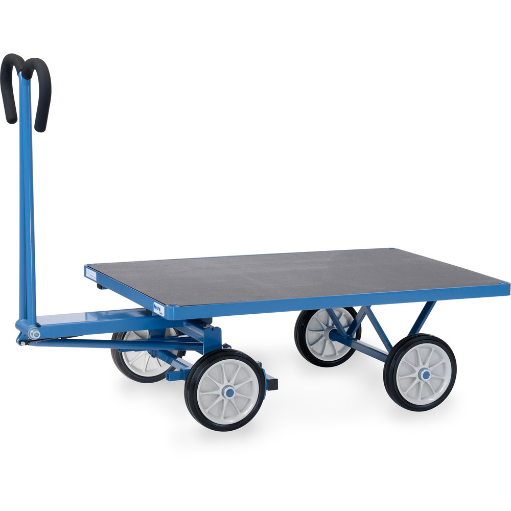 Großer Handpritschenwagen ohne Wände, Tragkraft 700 kg | fetra 6403V