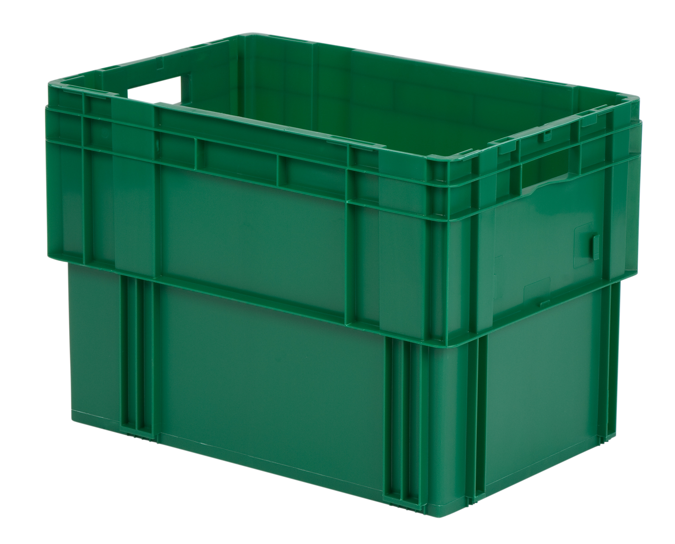 2 Stück Drehstapelkästen DTK, L600 x B400 mm