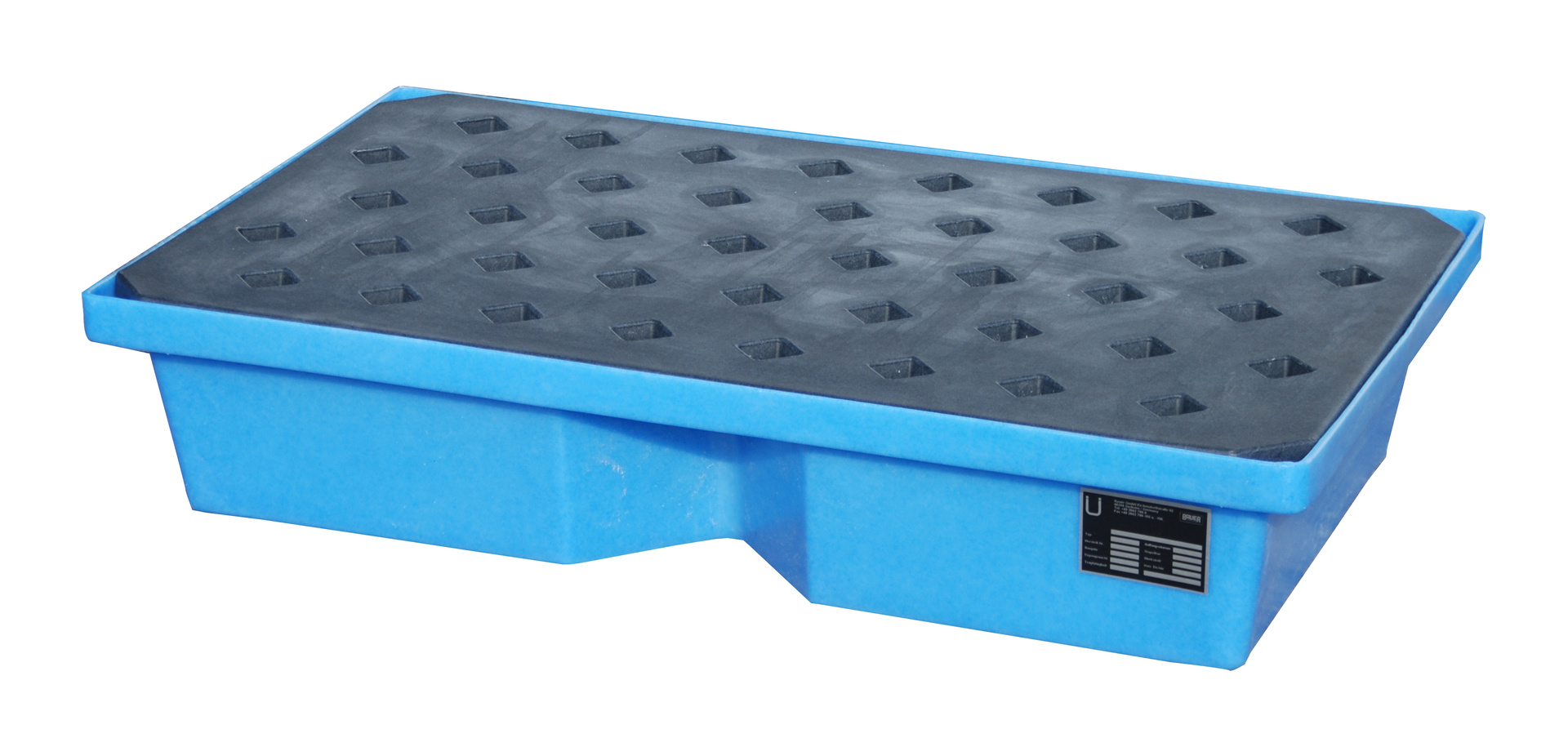 Paletten-Auffangwanne aus PE Typ KWP-P