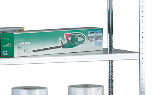 Zusatzebene für Weitspannregal WS2000 mit Stahlboden 