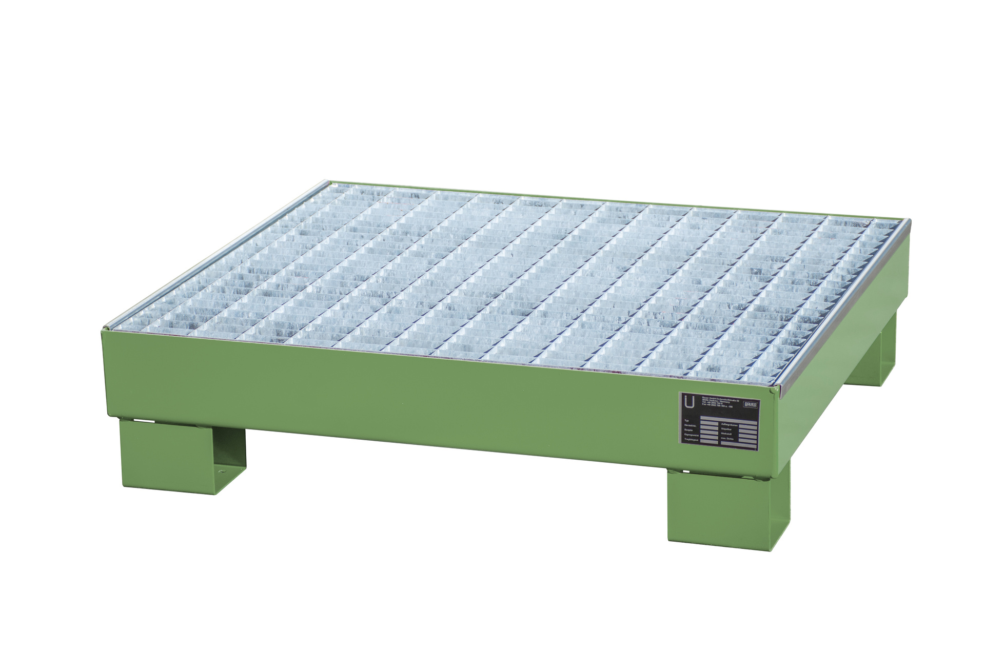 Auffangwanne Typ AW 60 mit Gitterrost