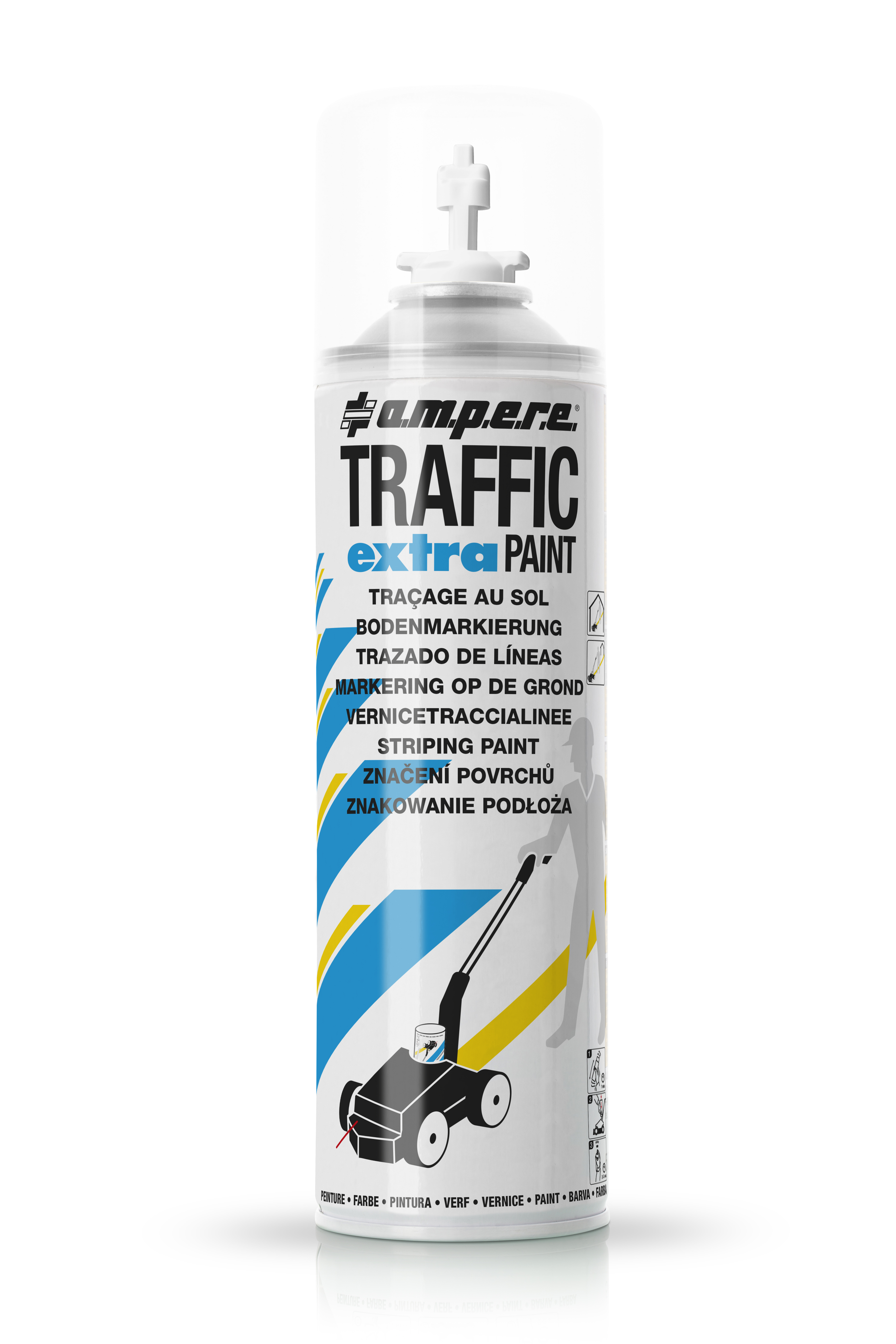 Bodenmarkierungsfarbe TRAFFIC PAINT®, 12x500 ml