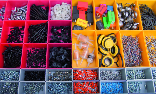 Einsatzkasten-Set für Regalschubladen