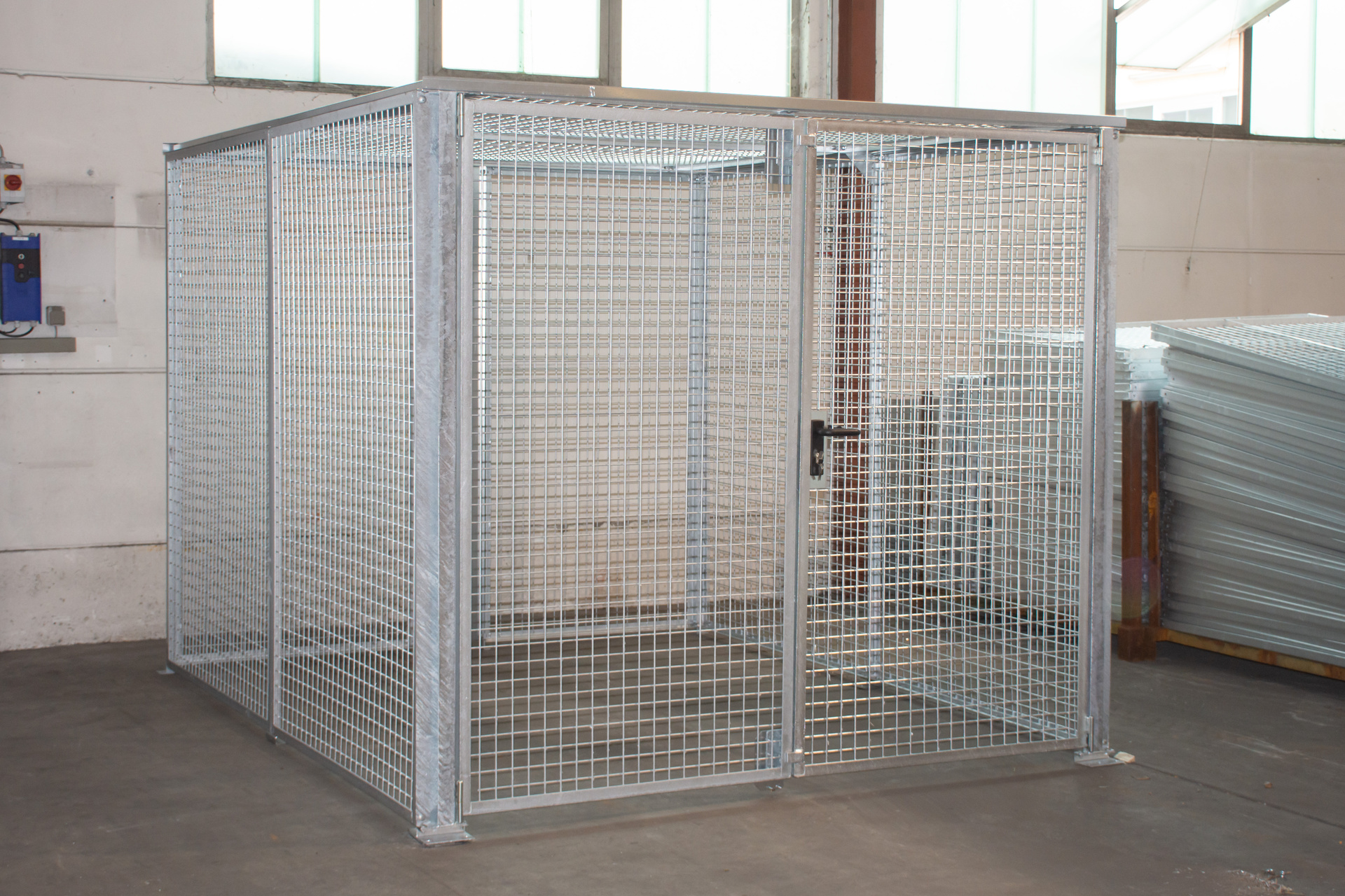 Lagerbox Typ LBM, BxH 2450 x 2100 mm