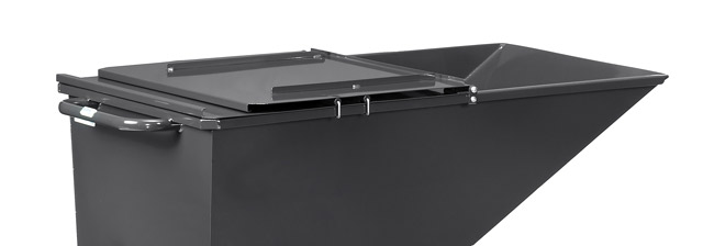 Deckel für Muldenkipper, klappbar, 2-seitig zu öffnen