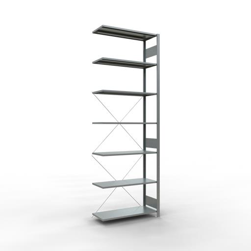 Stecksystem Eckregal, MULTIplus, 150 kg Fachlast