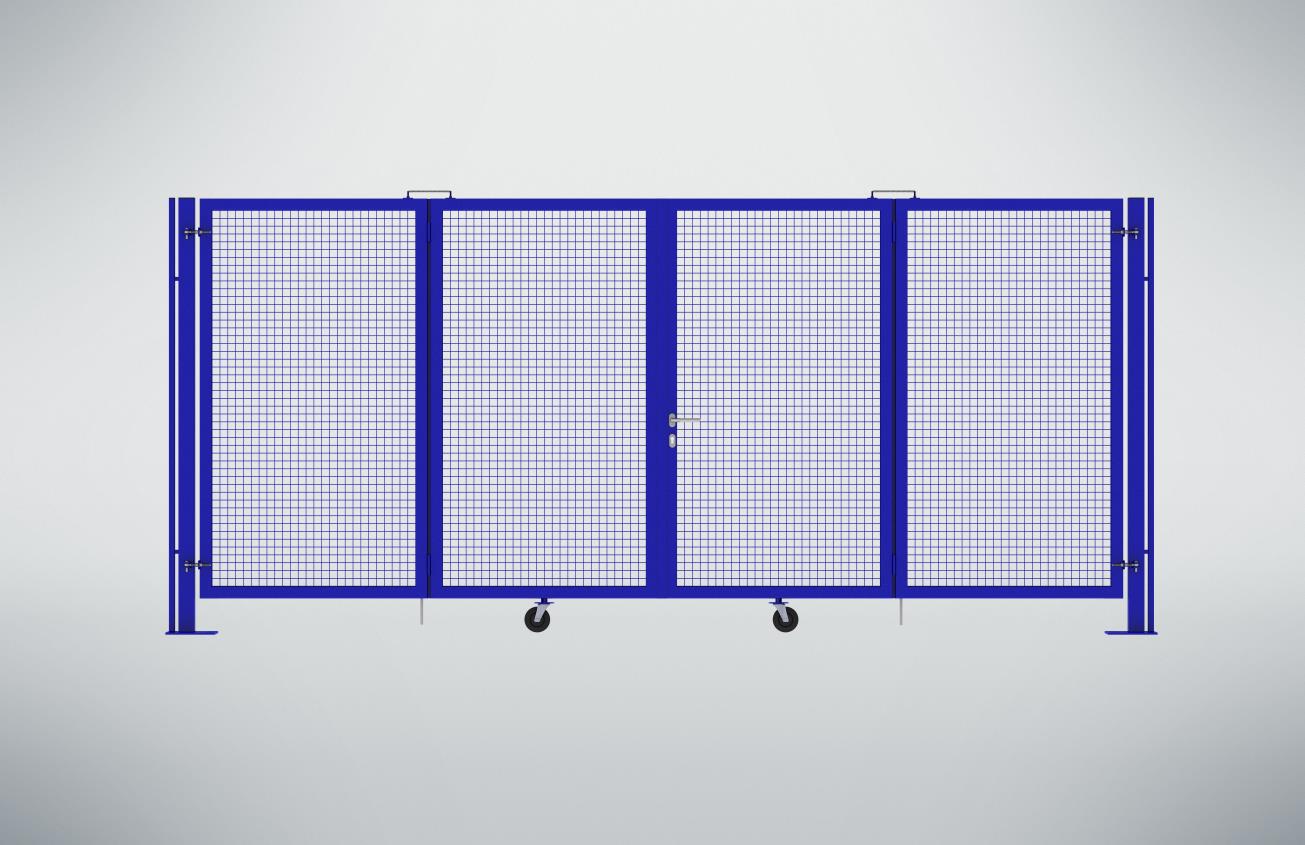 Falttor (Fußluft 180 mm)