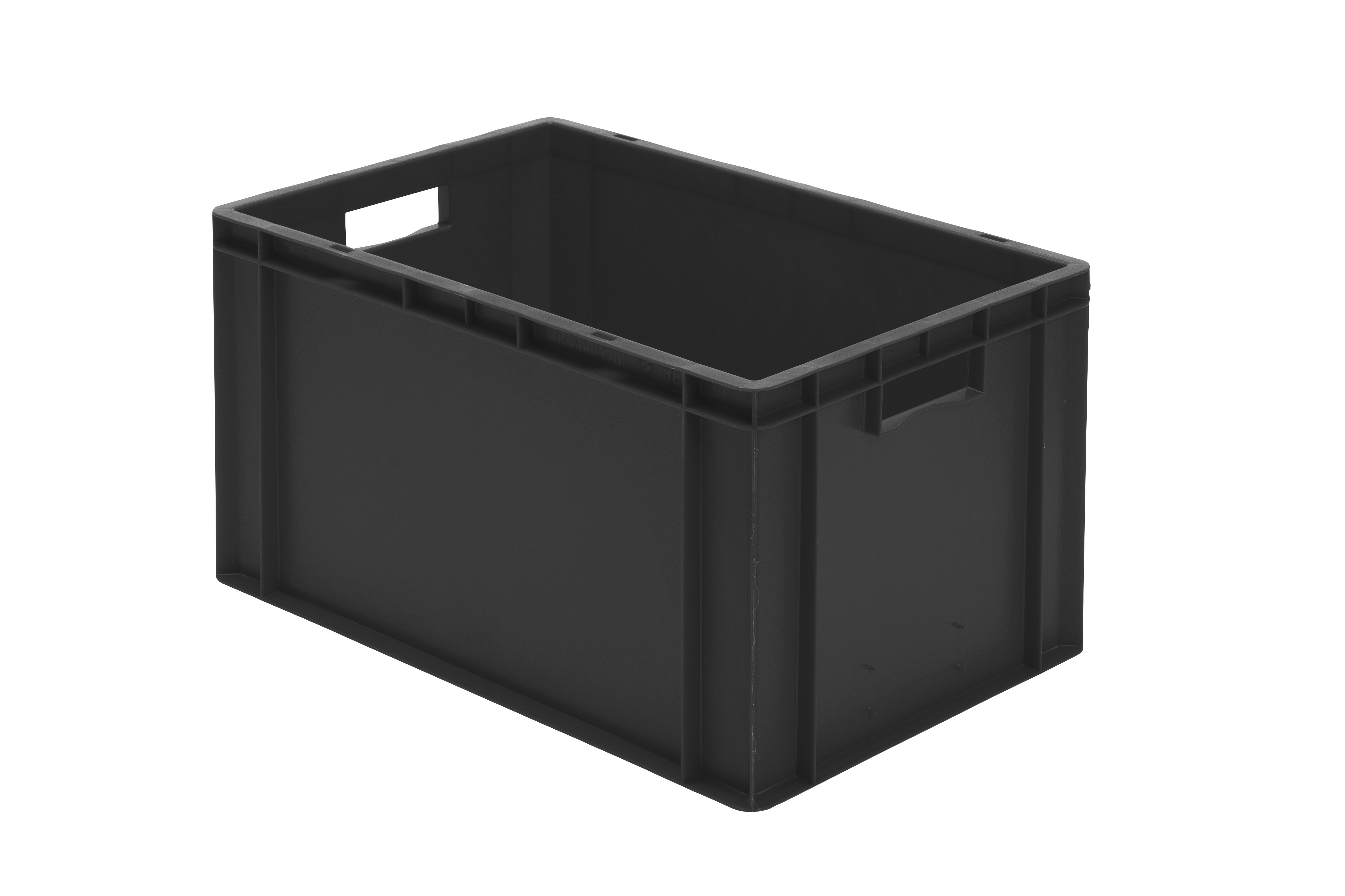 2 Stück Transport-Stapelkasten TK, L600 x B400 mm