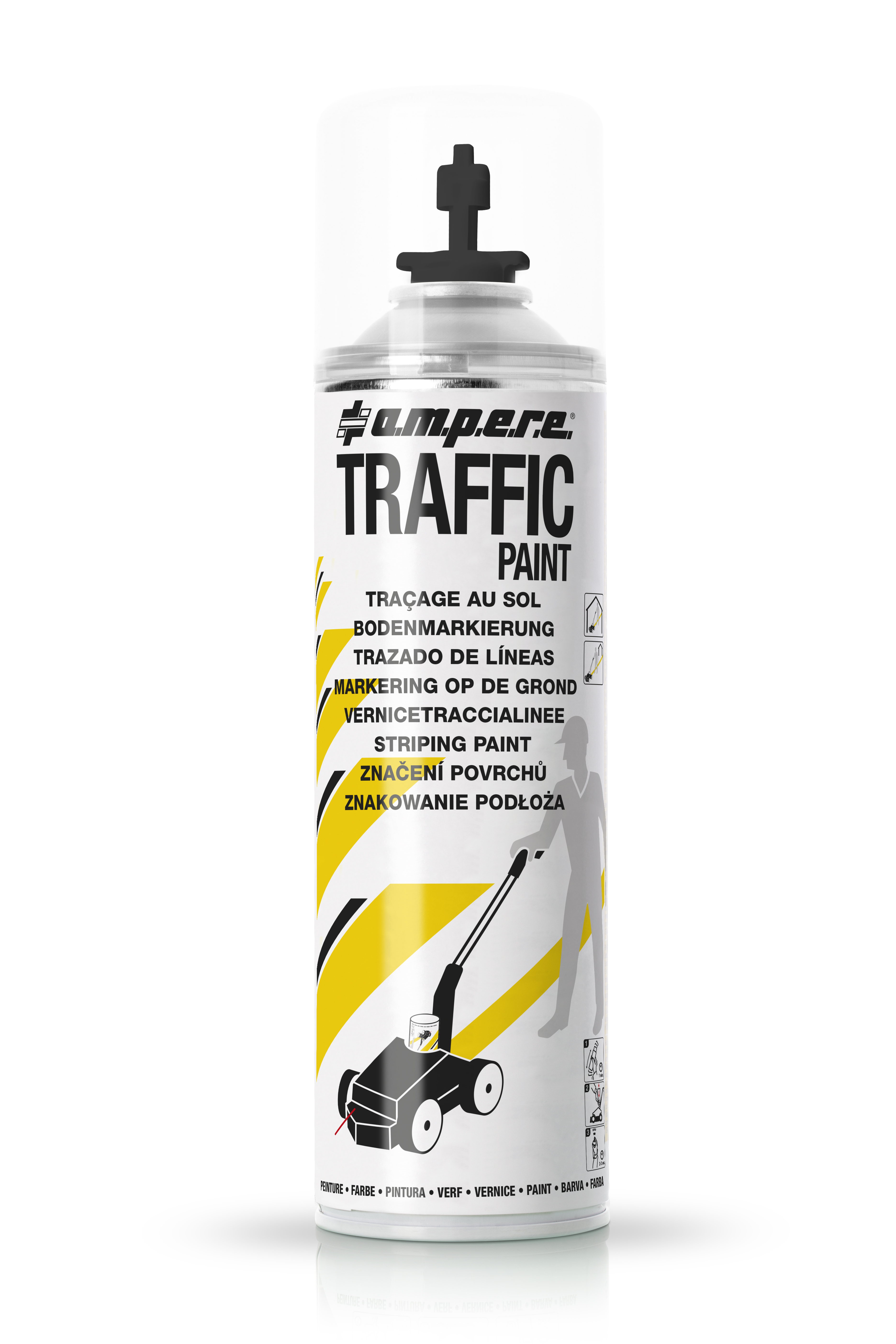 Bodenmarkierungsfarbe TRAFFIC PAINT®, 12x500 ml