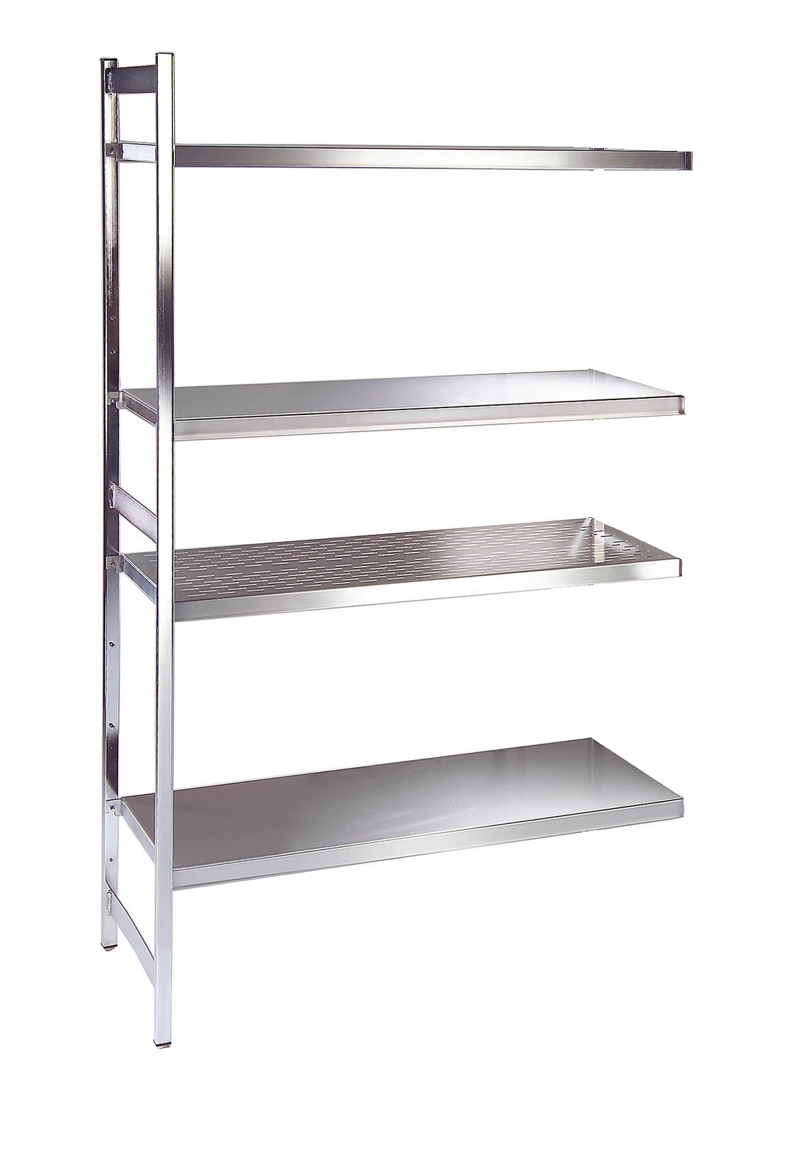 Edelstahl - Anbauregal Typ ""CNS 600""