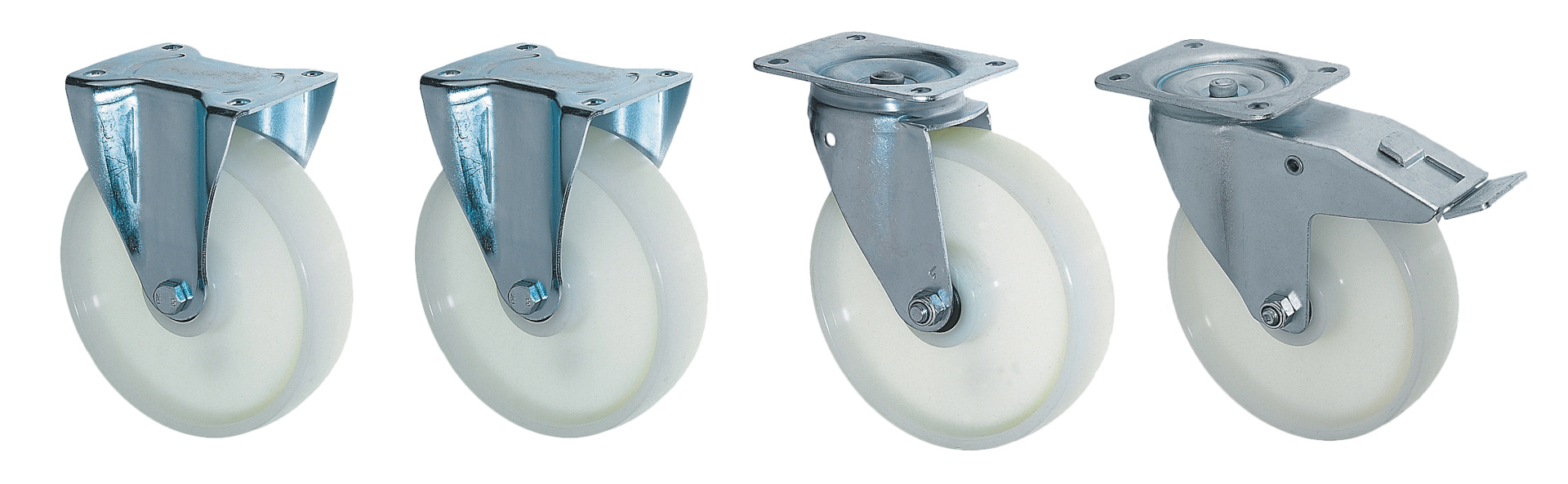 Rollensatz, Polyamid - Lenk- und Bockrollen