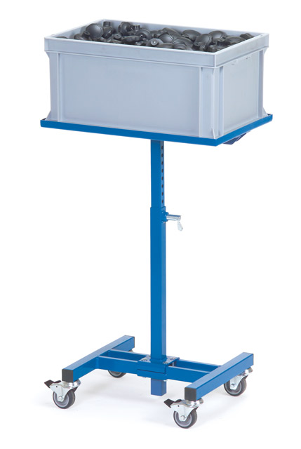 Materialständer mit starrer Plattform (höhenverstellbar)