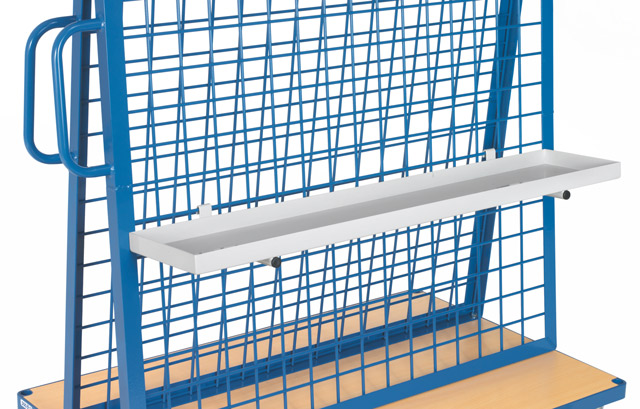 Materialwanne für Werkstückwagen, 1200 mm | fetra 1316
