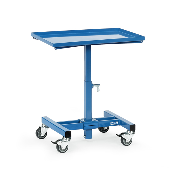 Materialständer mit starrer Plattform (höhenverstellbar)