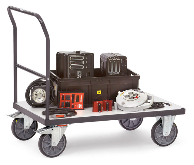 ESD-Schiebebügelwagen, Tragkraft 500 kg