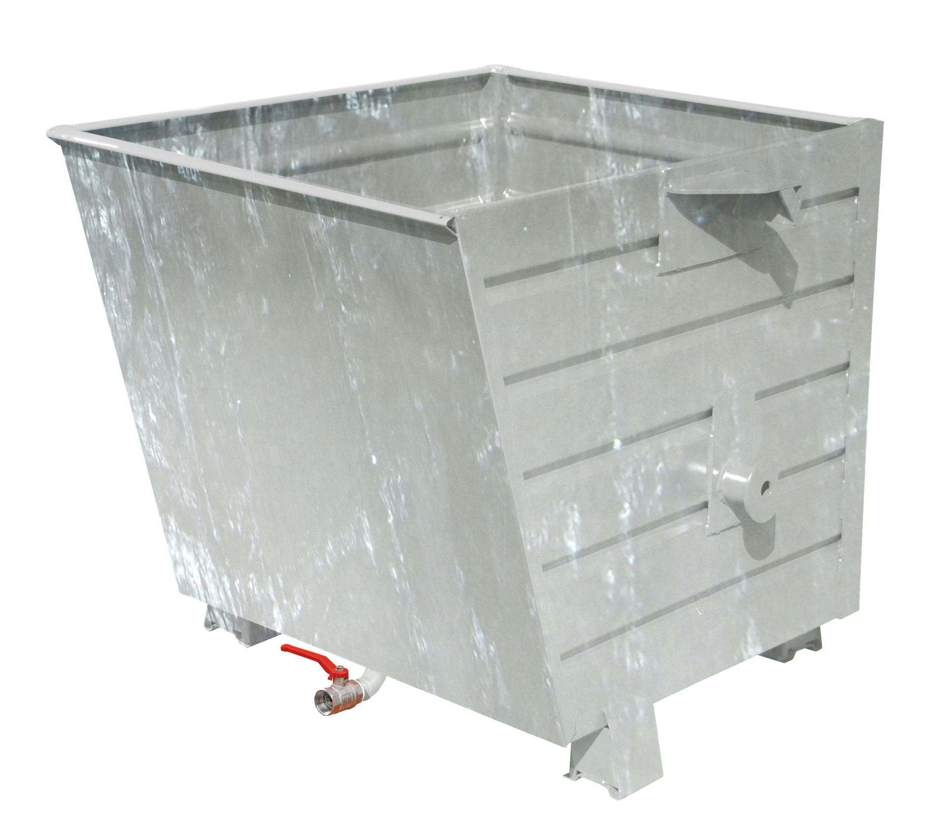 Späne-Stapelkipper mit Lochblech-Zwischenboden Typ BSL