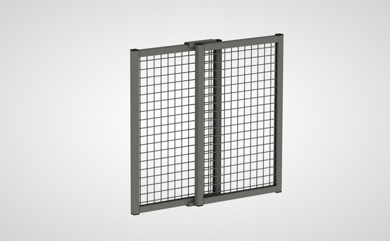 Vario-Aufsatzelement mit Gitterfüllung (System 9200)