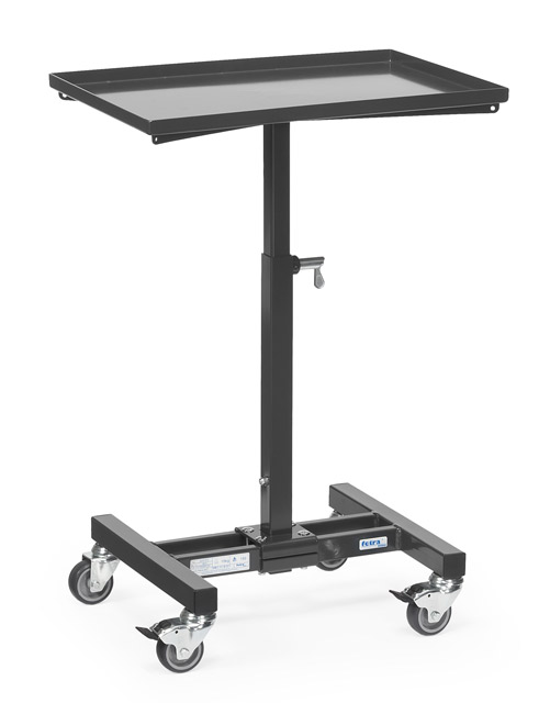 Materialständer mit starrer Plattform (höhenverstellbar)