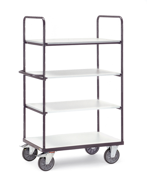 Hoher ESD-Etagenwagen mit 4 Ebenen, Tragkraft 600 kg