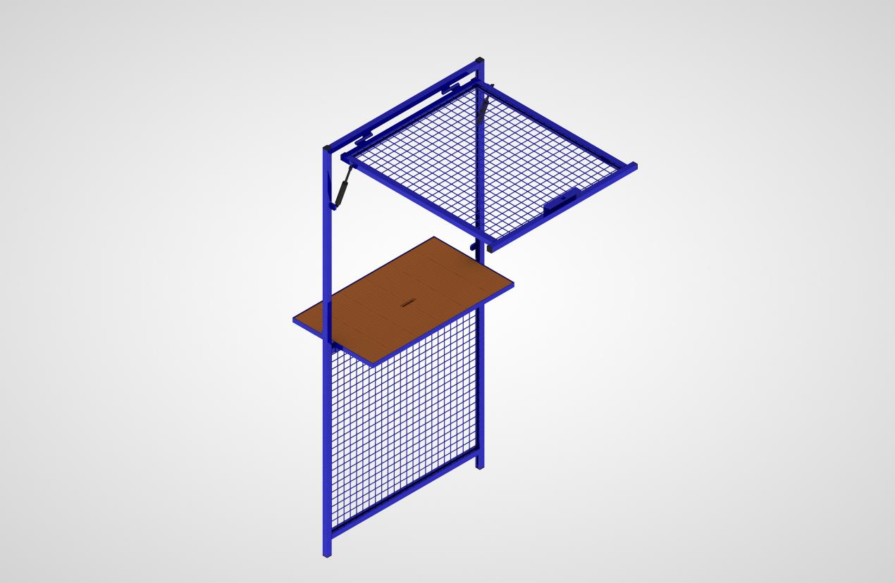 Ausgabe.JPG-Element mit Tablar (System 9200)