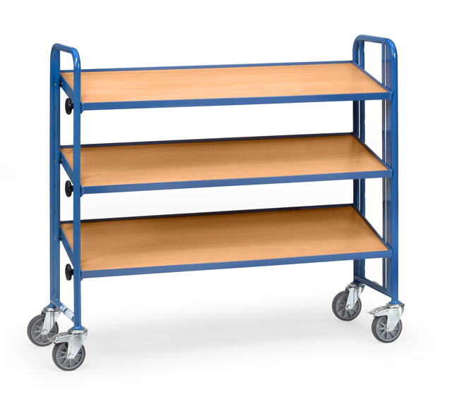 Montagewagen mit Holzböden, Tragkraft 250 kg