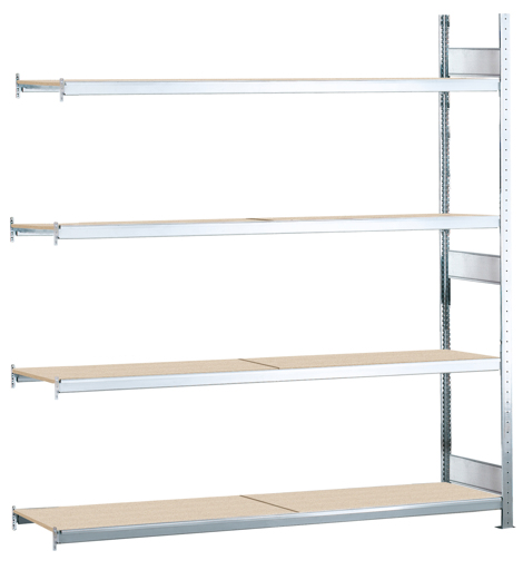 WS2000 - Weitspannregal mit Spanplatten-Böden, Fachlast 400 kg