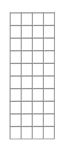 Drahtgitter-Seitenwand für MULTIplus Stecksystem