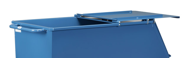 Deckel für Muldenkipper, klappbar, 2-seitig zu öffnen