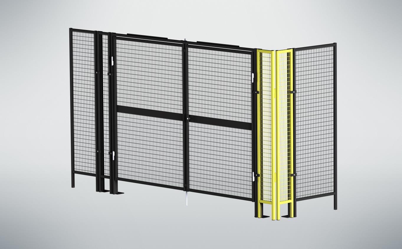 Vario-Eckelement, H 2000 mm (System 9900)