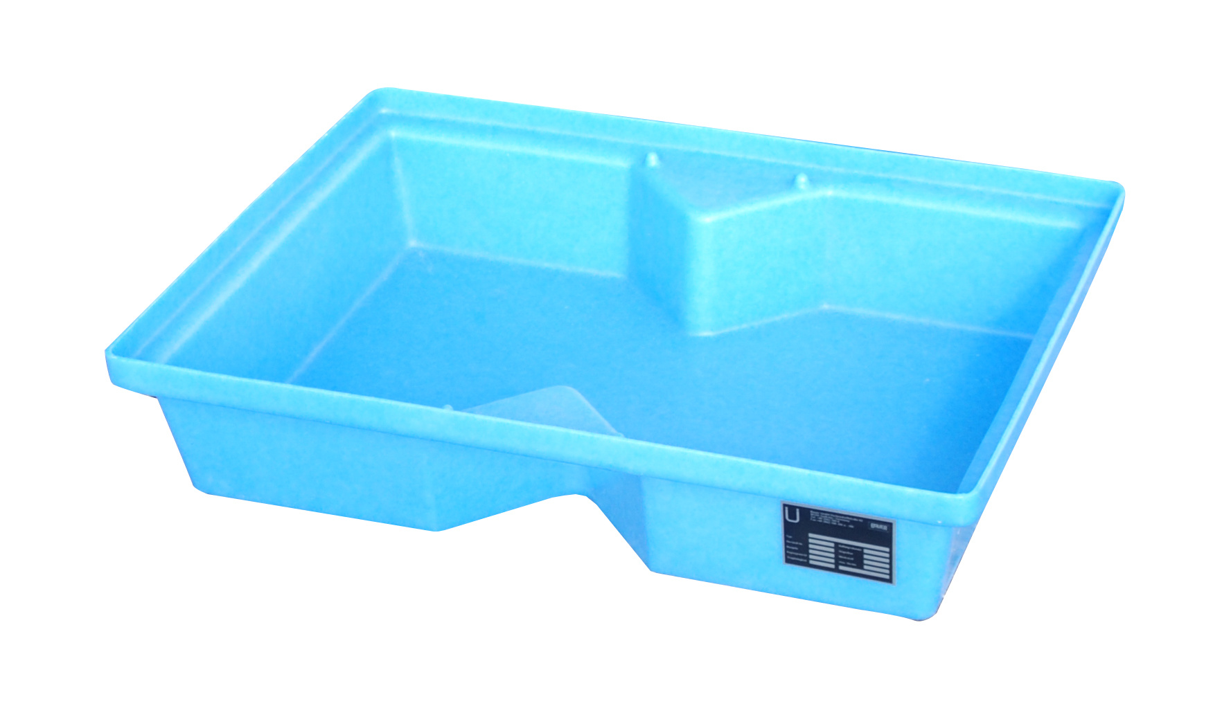Paletten-Auffangwanne aus PE Typ KWP-P