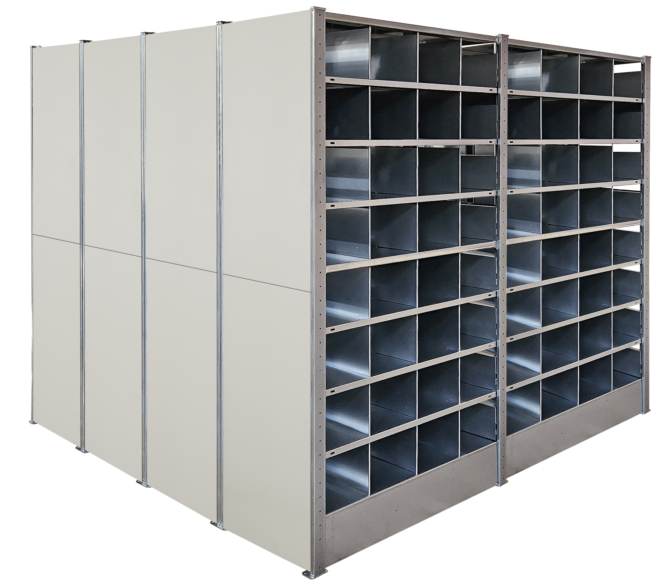 Wabenregal Komplettset - Zur liegenden Lagerung von Langgut