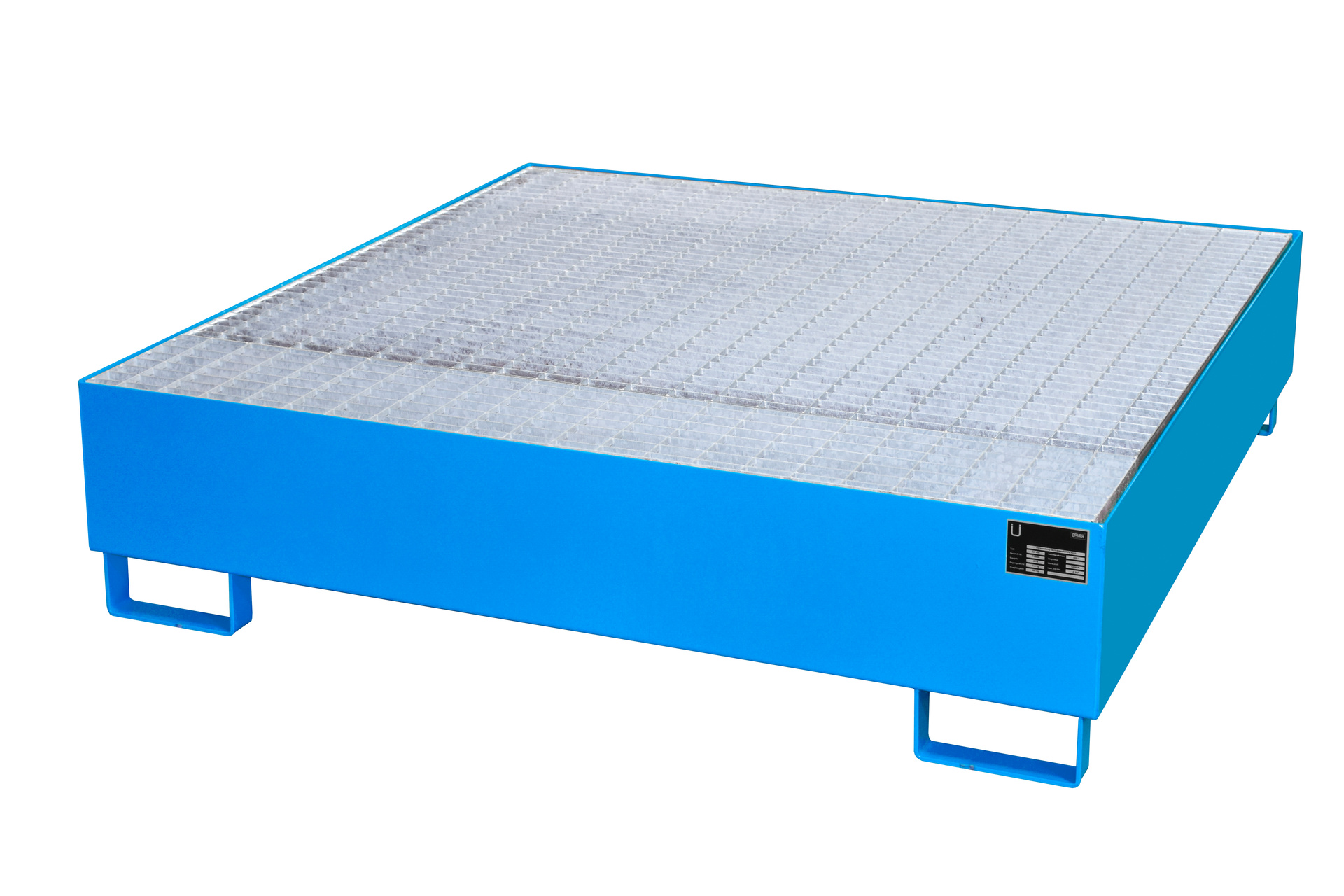 Auffangwanne mit Gitterrost Typ AW (zur Fasslagerung)