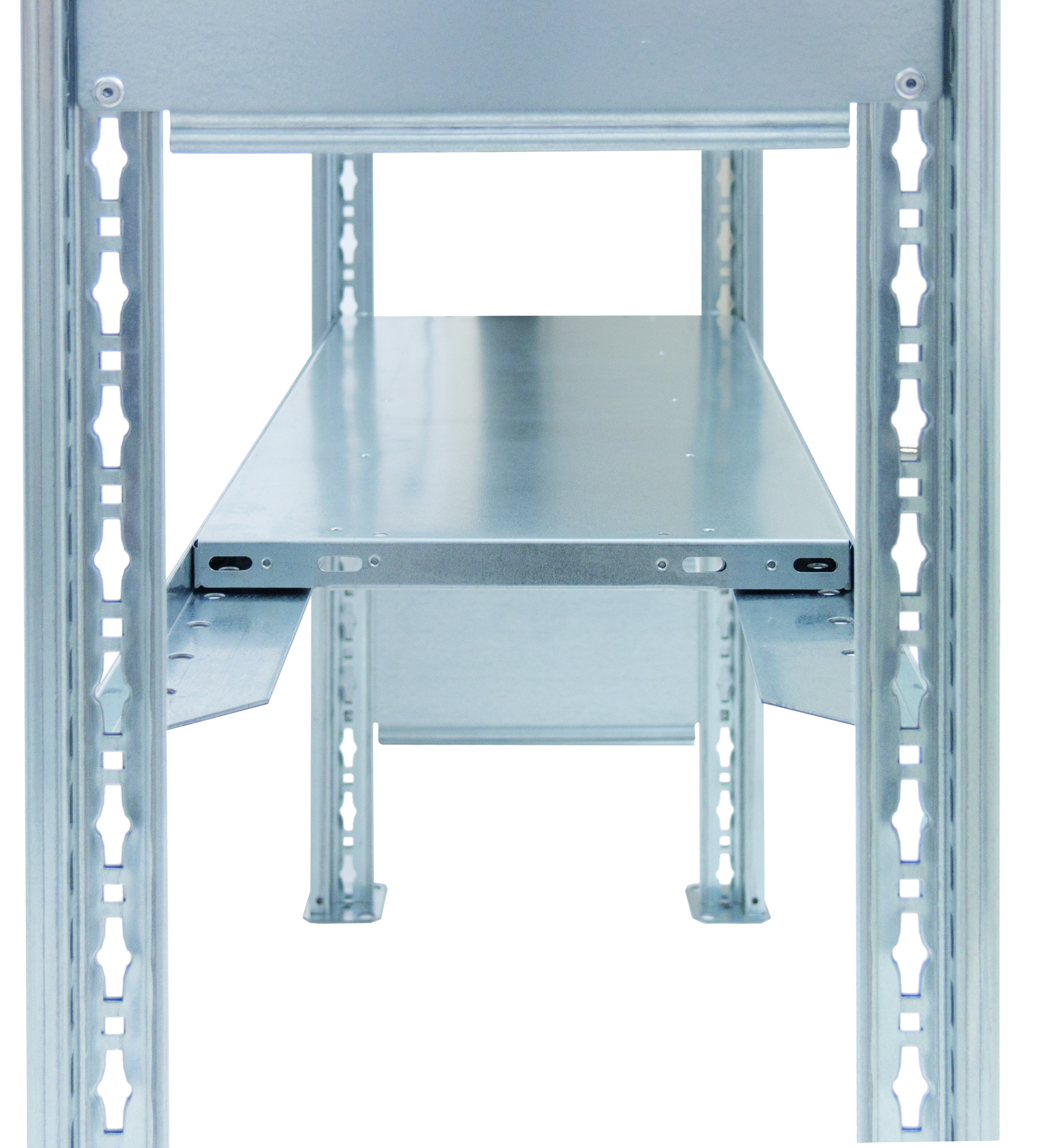 Stecksystem Anbauregal, MULTIplus 150 kg, beidseitig nutzbar (Längenriegel)