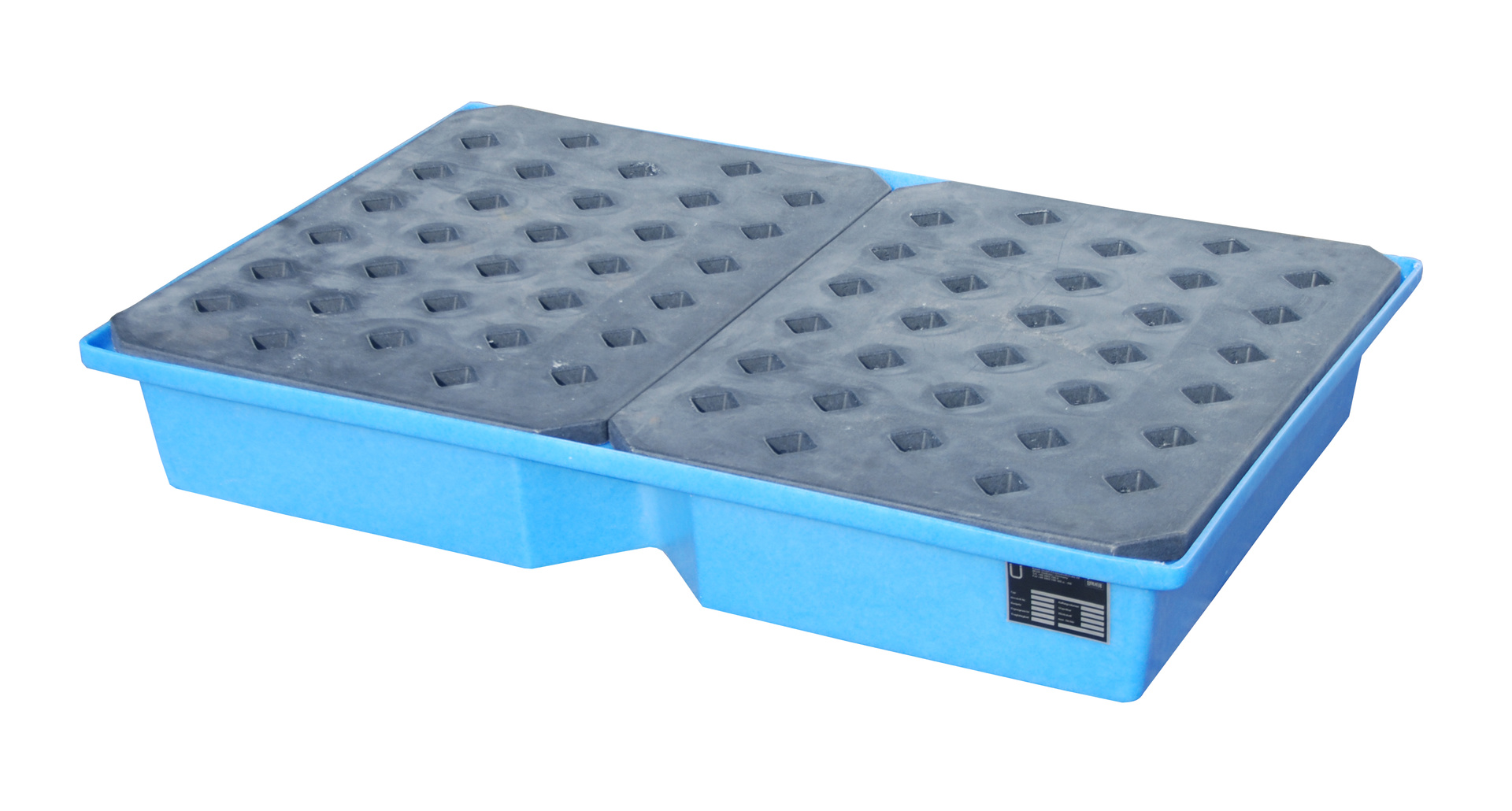 Paletten-Auffangwanne aus PE Typ KWP-P