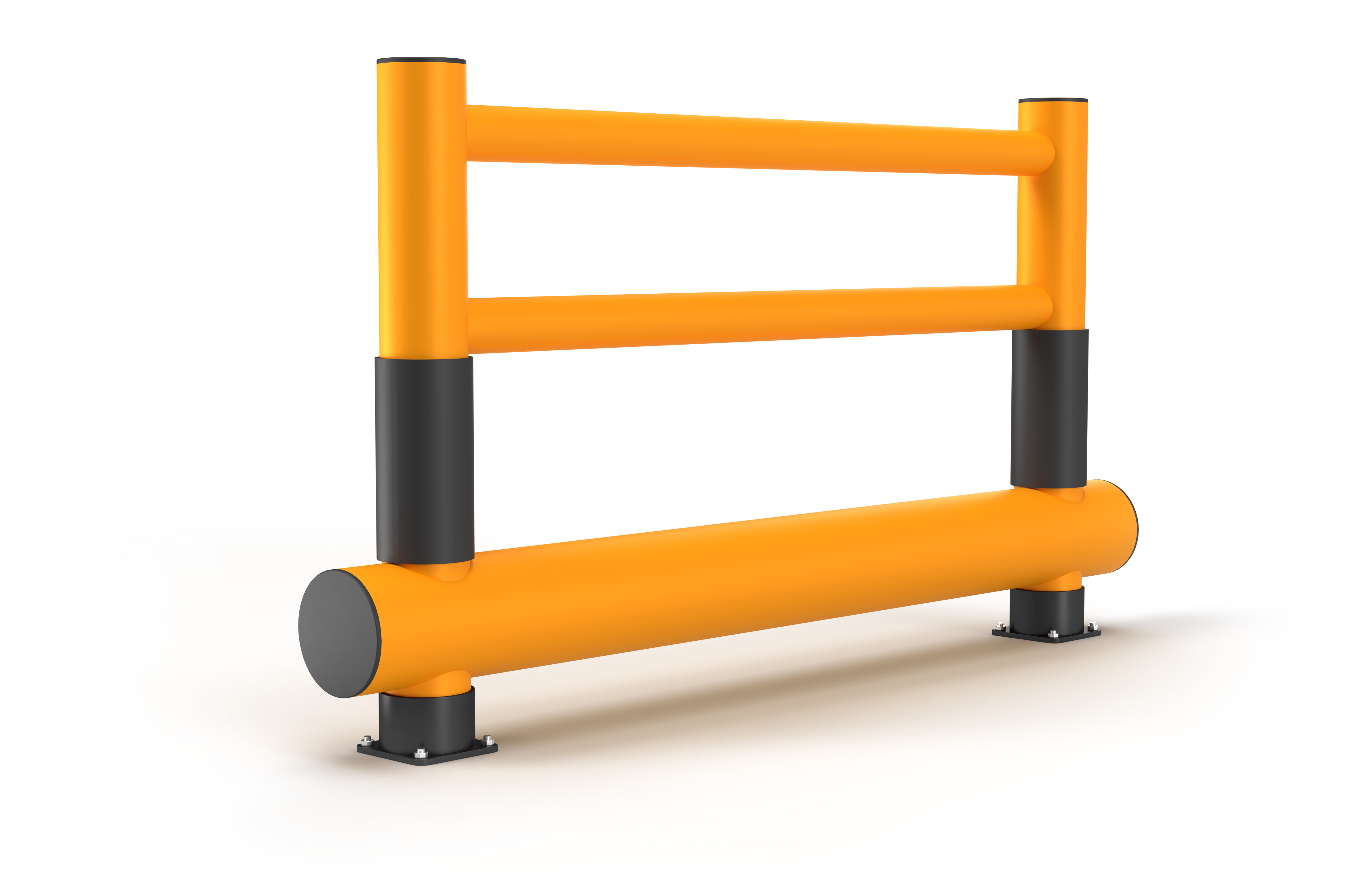 Wegtrennung "Handlauf" mit Einzelplanke